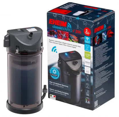 EHEIM Classic Vario+e electronic canister filter with WiFi control for freshwater aquariums