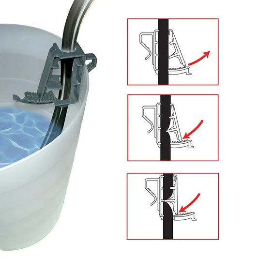 Fluval Small Gravel Cleaner 10 inch aquarium gravel vacuum with 6 foot hose and clip