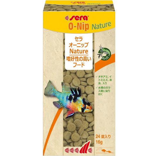 sera O-Nip Nature 24 tabl. 0.5 oz. (16 g) Tropical Treasures Wyo LLC
