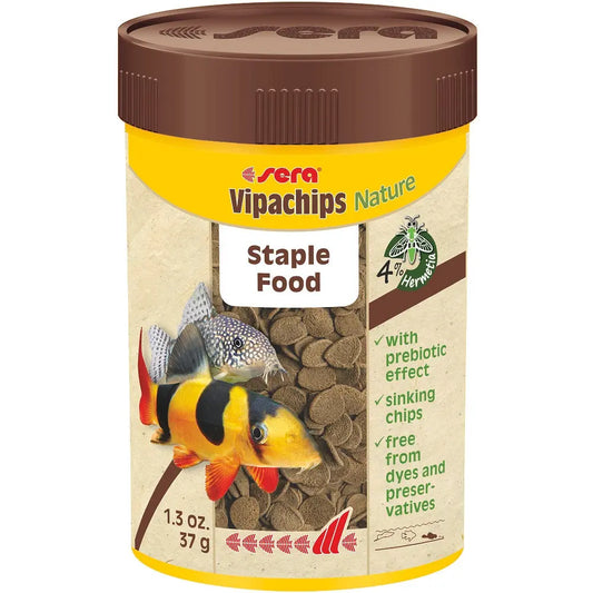 sera Vipachips Nature 100 ml 1.3 oz. (37 g) Tropical Treasures Wyo LLC