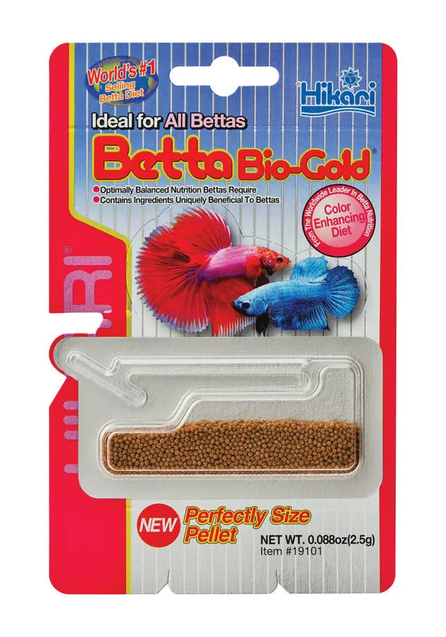 Hikari Betta Bio-Gold 0.07 oz floating pellet food for Betta fish