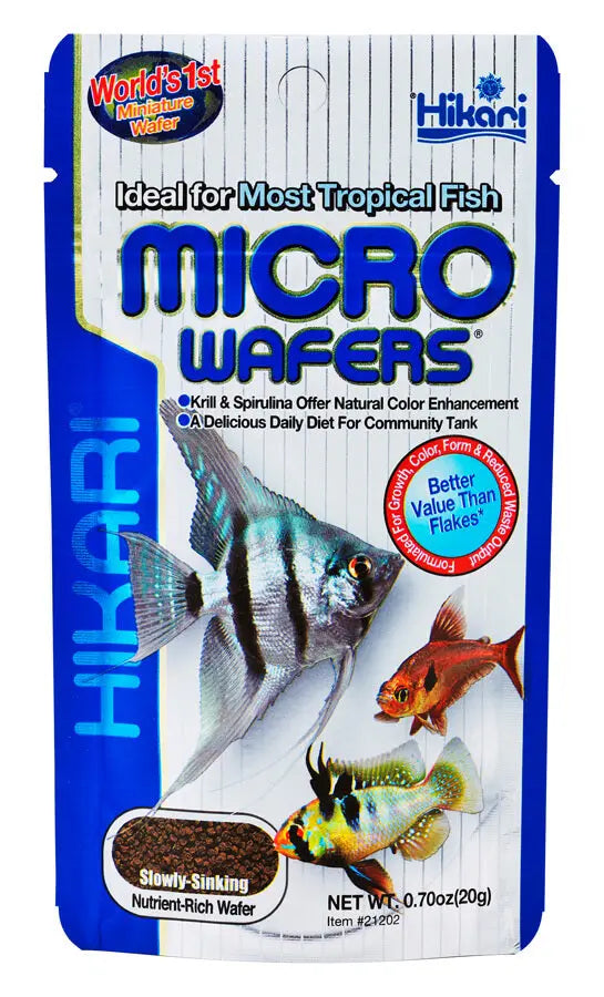 Hikari Micro Wafers 0.70 oz premium food for small tropical fish