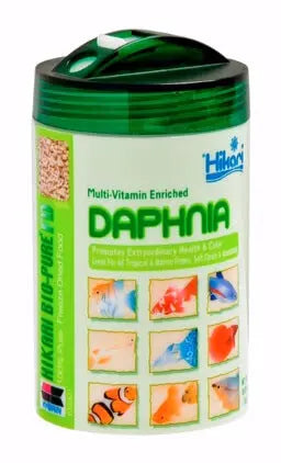 Hikari Freeze Dried Daphnia 0.42oz natural fish treat for bettas guppies tetras and tropical freshwater fish