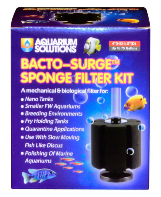 hikari bacto surge large foam filter aquarium