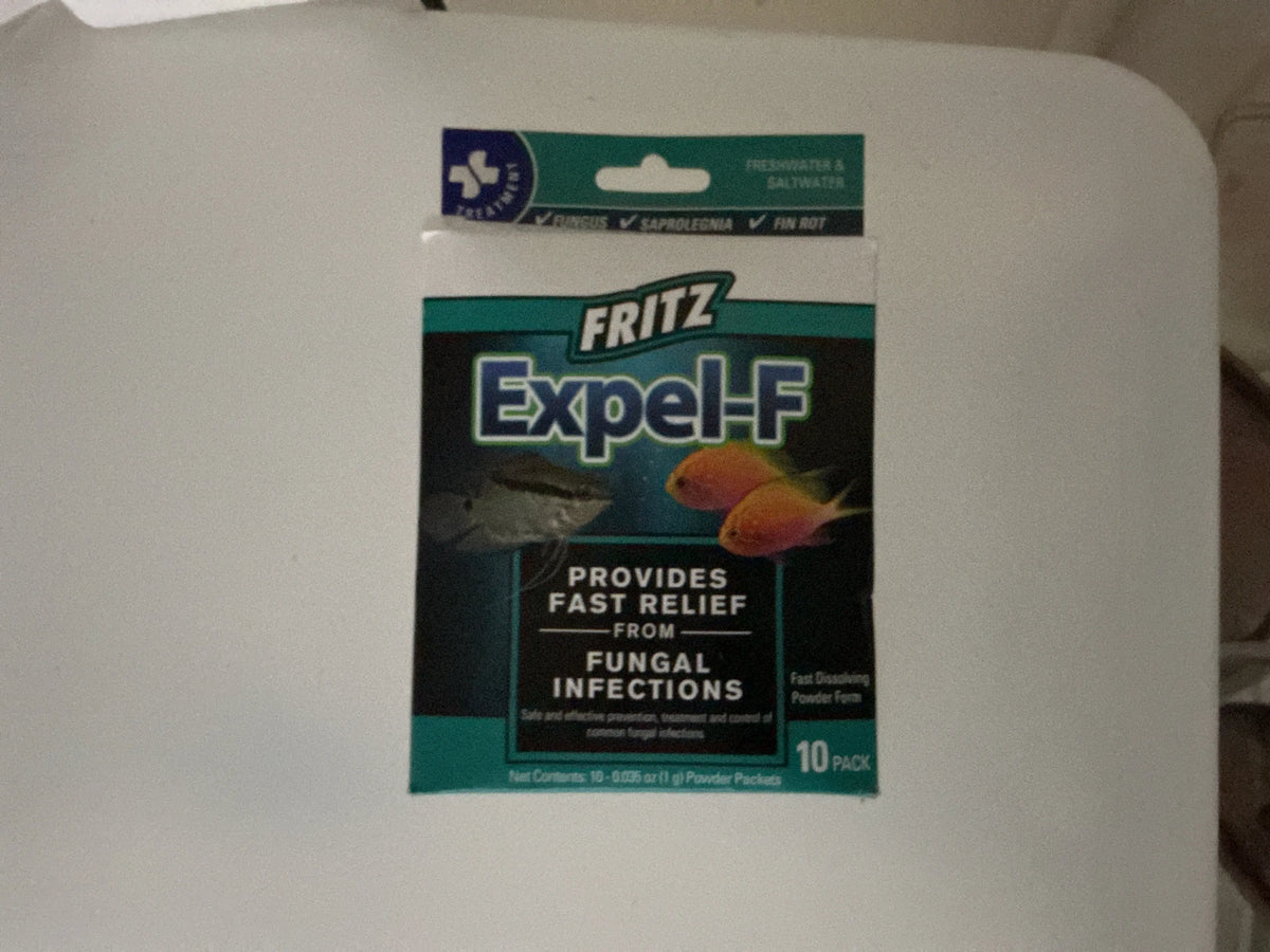 Fritz Expel-F 10 Pack – Fluconazole Antifungal Aquarium Fish Treatment