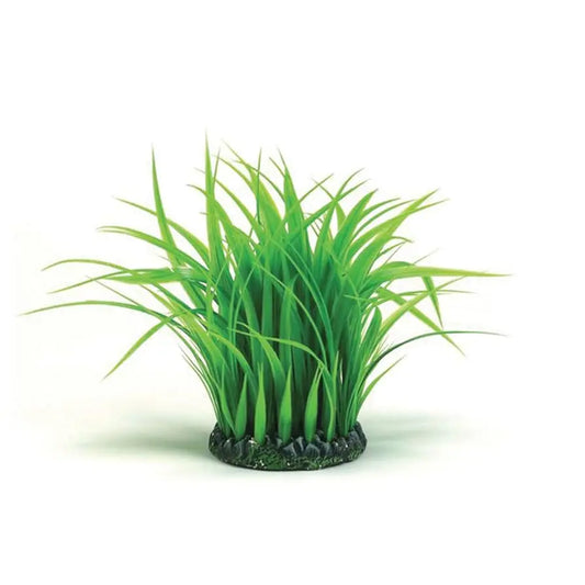 S biOrb Grass – small, artificial aquarium grass plant with weighted base, fish-safe and ideal for nano aquariums.