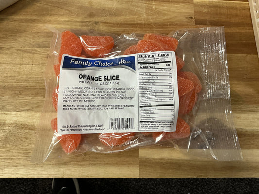 Rucker’s Orange Slices 11 oz