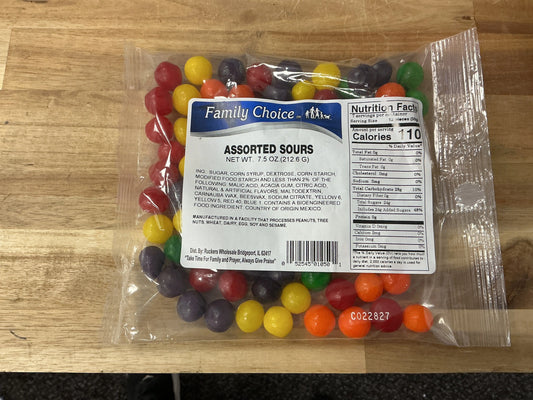 Rucker’s Assorted Sours 7.5 oz