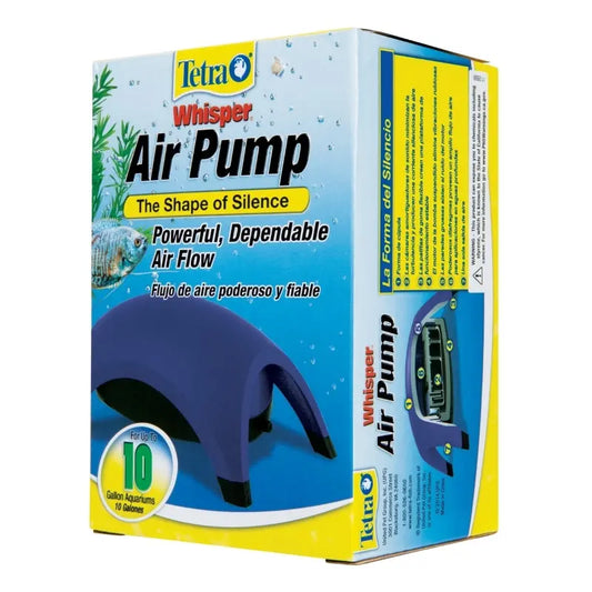 Tetra Whisper Air Pump 010 quiet nano aquarium air pump