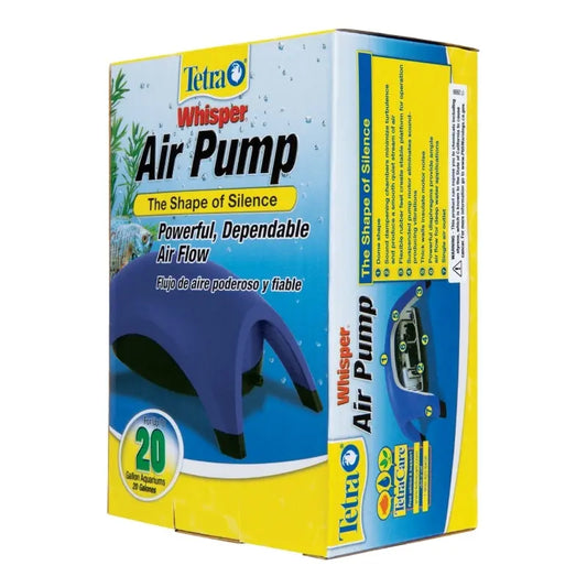 Tetra Whisper Air Pump 020 quiet aquarium air pump