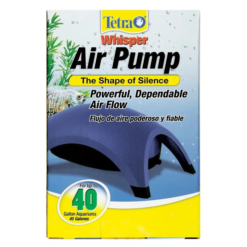 Tetra Whisper Air Pump 040 quiet aquarium air pump