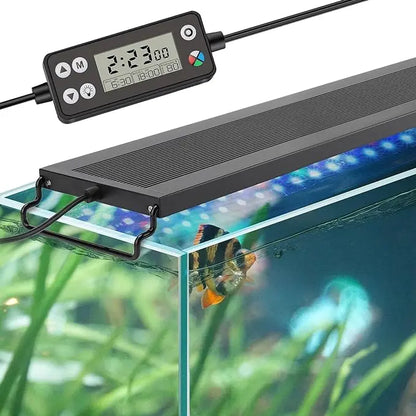 Hygger 999 18W LED Aquarium Light – Full Spectrum with Timer Tropical Treasures Wyo LLC