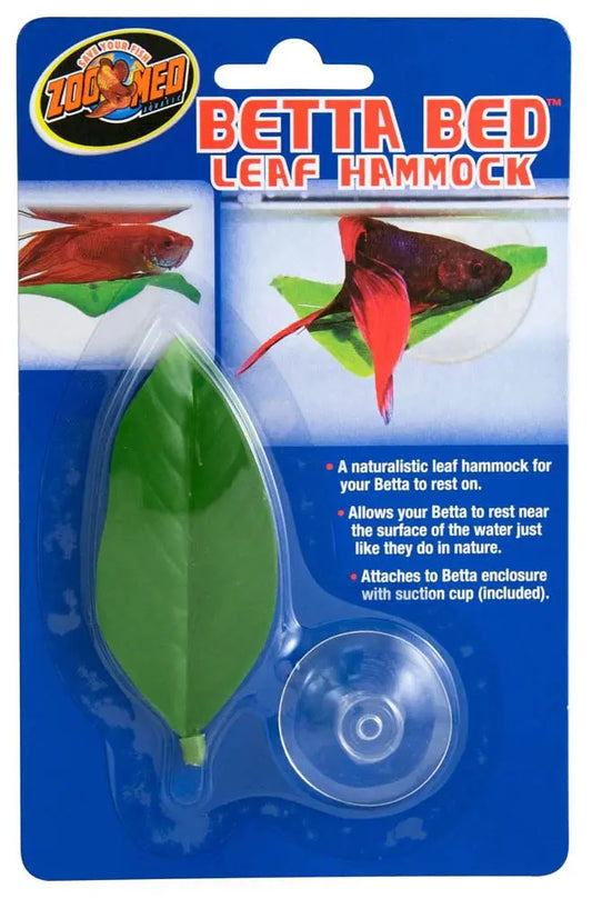 Zoo Med Betta Bed Leaf Hammock Tropical Treasures Wyo LLC