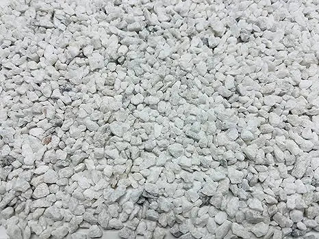 Pisces Ice White Aquarium Substrate 10 lb bag – natural bright white gravel for freshwater aquariums, safe for fish, shrimp, and plants.