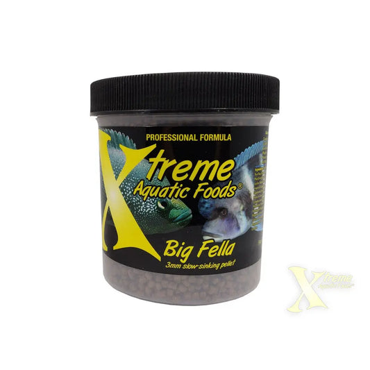 Xtreme Big Fella 3mm slow-sinking pellet fish food 9 oz