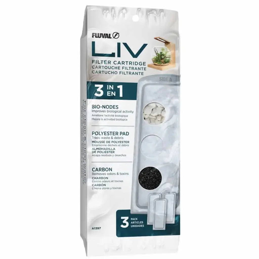 Fluval Liv nano aquarium filter media