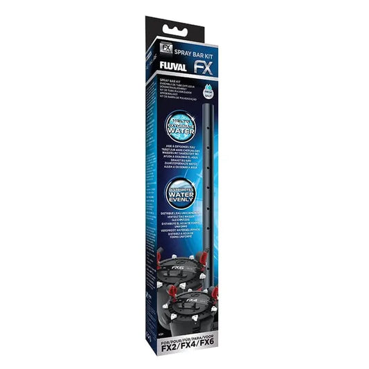 Fluval Spray Bar Kit for FX2, FX4 and FX6 canister filters in retail packaging, front view