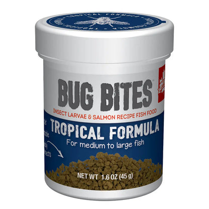 Bug Bites Tropical Granules 1.6 oz tropical fish food