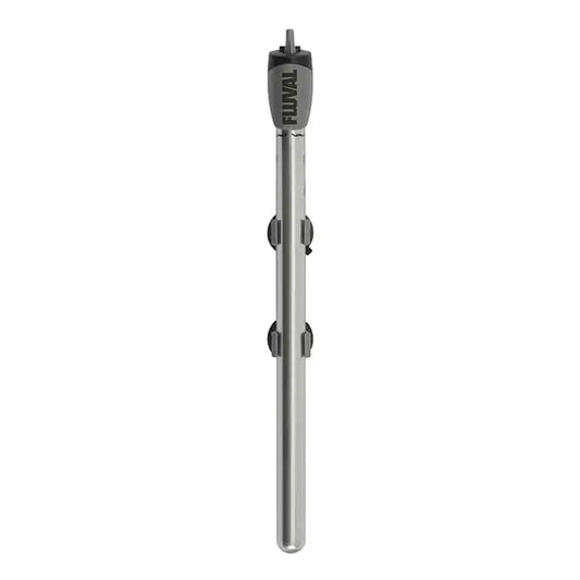 Fluval M50 50W submersible aquarium heater for betta tanks, nano planted aquariums, shrimp tanks, and freshwater tropical tanks up to 15 gallons at Tropical Treasures Wyo.