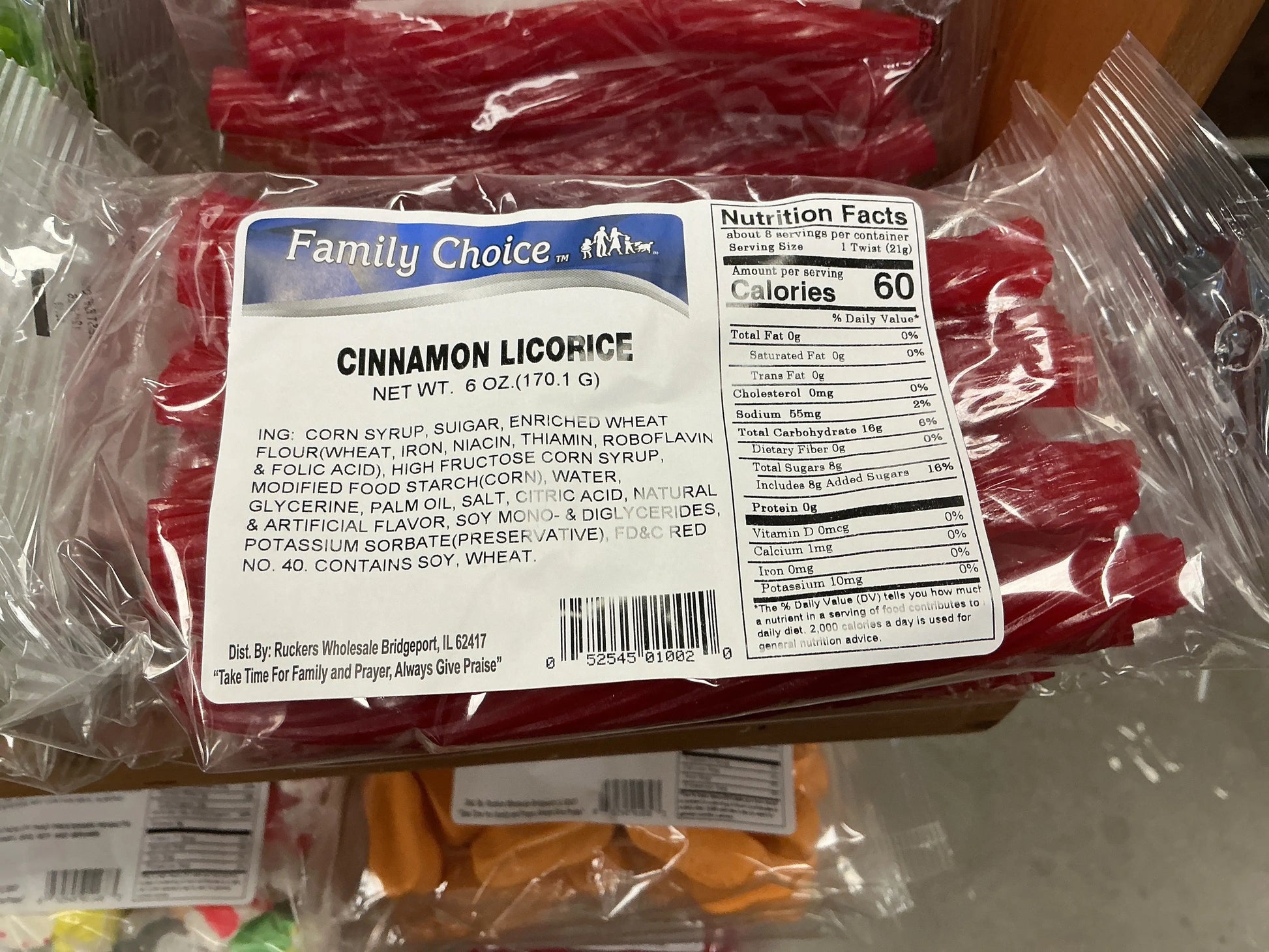 Rucker’s Cinnamon Licorice 6 oz