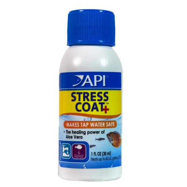 API Stress Coat 1 oz aquarium water conditioner bottle