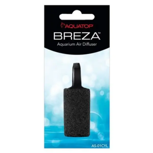 Aquatop 1-inch standard airstone – cylindrical porous stone for reliable aquarium aeration and oxygenation.