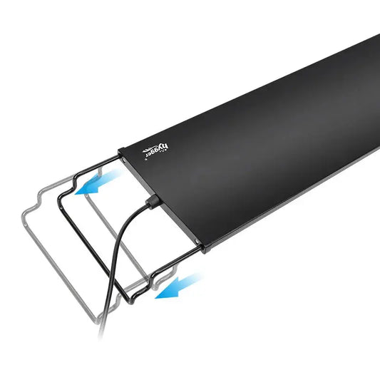 Hygger HG978 26W clip-on full spectrum LED aquarium light with adjustable mounting brackets