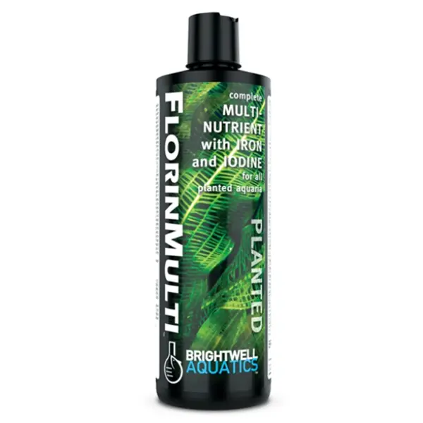 Brightwell Aquatics FlorinMulti 250 mL freshwater planted aquarium nutrient supplement