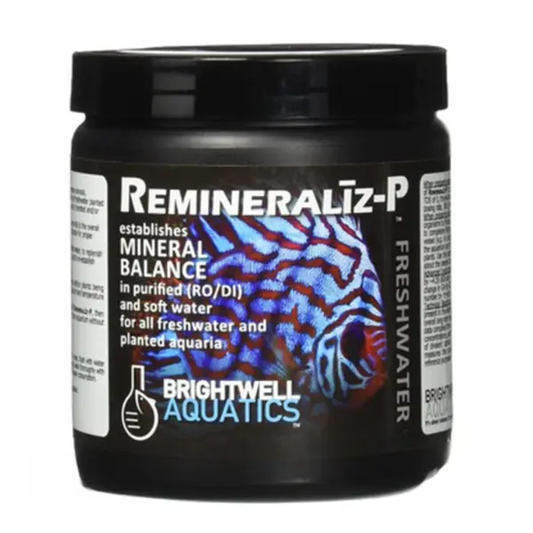Brightwell Remineraliz-P 250g freshwater mineral supplement for RO distilled and soft aquarium water