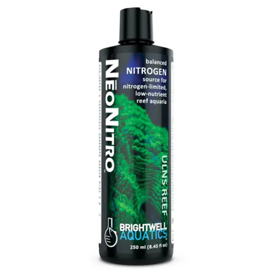 Brightwell Aquatics NeoNitro 250 mL nitrogen and nitrate supplement for low-nutrient reef aquariums