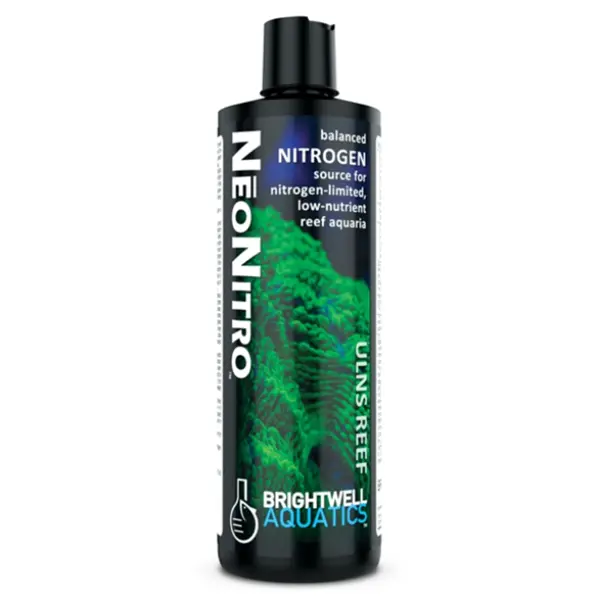 Brightwell NeoNitro 500mL nitrate supplement for low nutrient reef aquariums