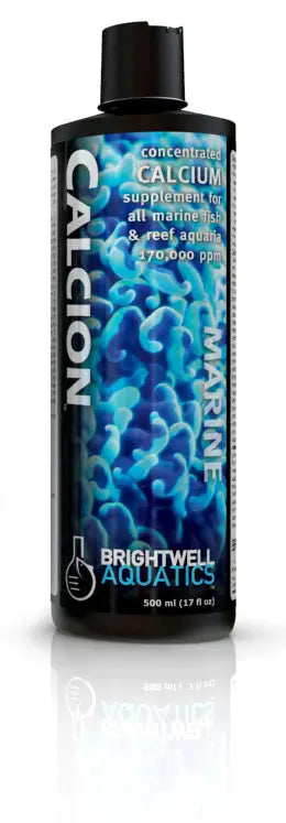 Brightwell Aquatics Calcion 500 mL ionic calcium supplement for reef and marine aquariums
