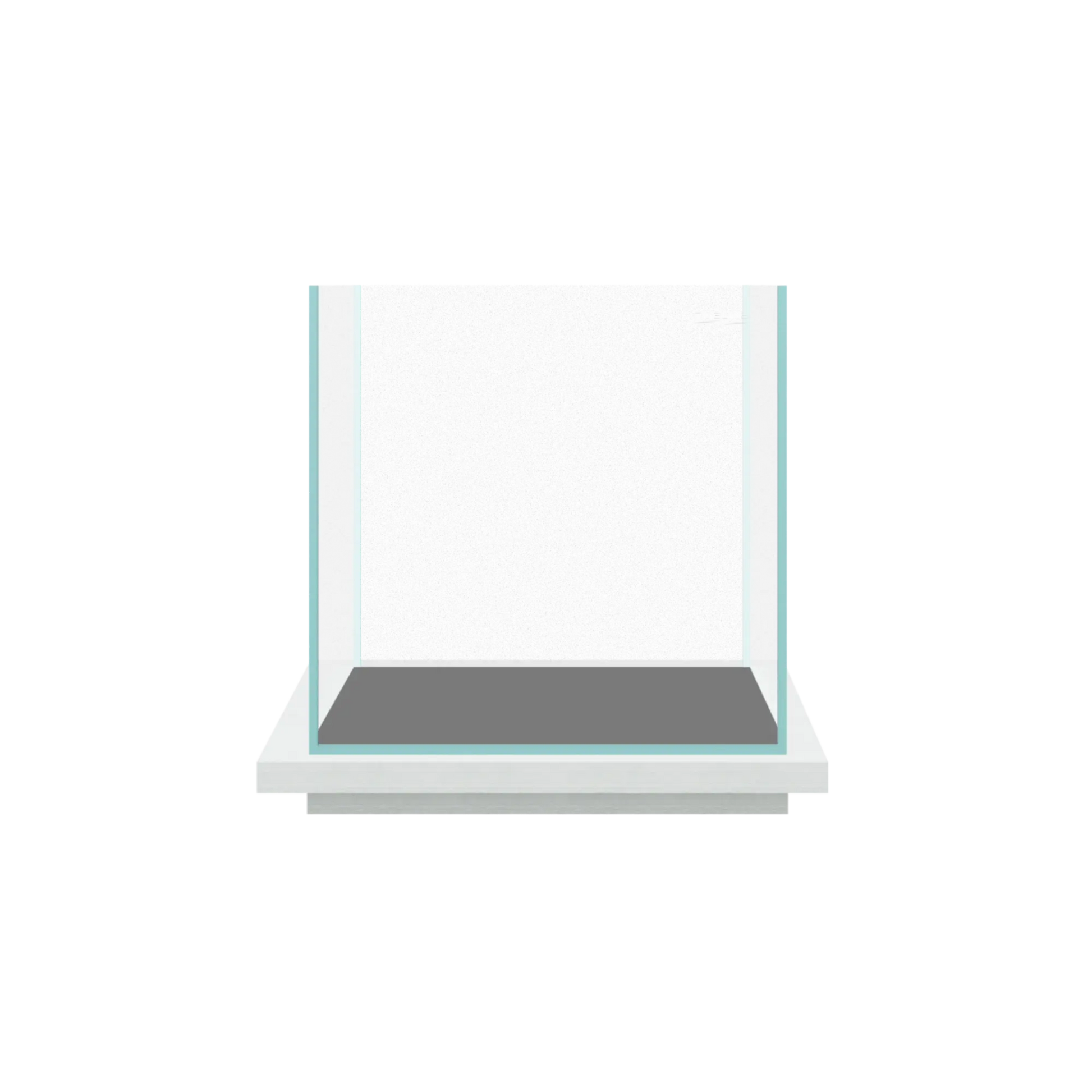 Tideline 7.1 Gallon Studio Cube Pedestal display base for compatible Tideline 7.1G Studio Cube Aquarium setups.