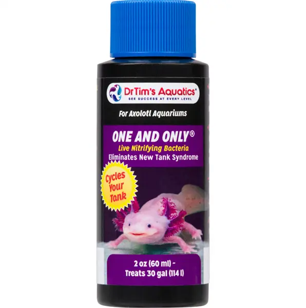 dr tims axolotl one and only 2 oz aquarium bacteria