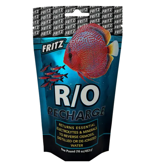Fritz R/O Recharge 16oz remineralizer for RO and DI freshwater aquarium water shrimp tanks and planted aquariums
