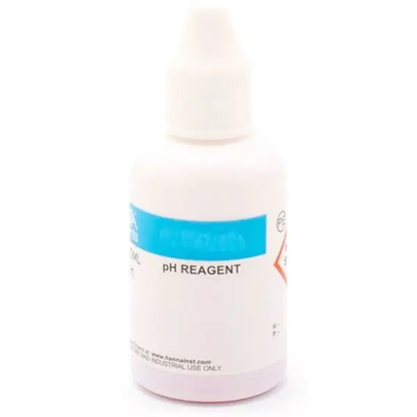Hanna Marine pH Checker Reagents HI780-25 refill pack with 100 tests for reef and saltwater aquarium pH monitoring