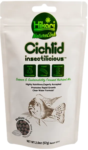 Hikari Cichlid Insectilicious 2 oz fish food