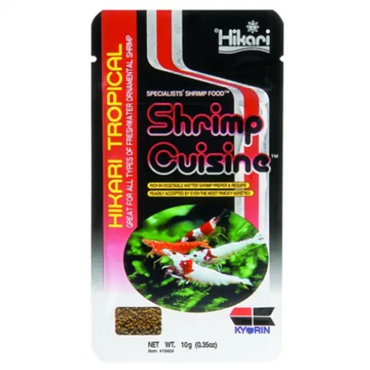 Hikari Shrimp Cuisine 0.35oz freshwater shrimp food for Neocaridina and Caridina shrimp tanks