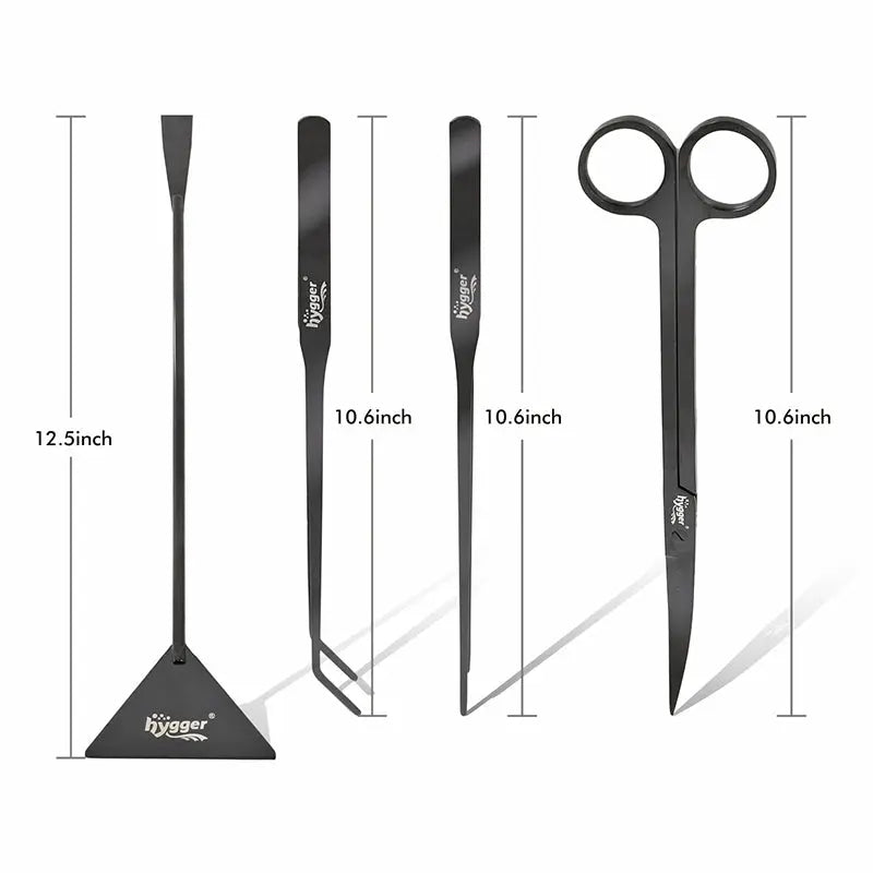 Hygger Stainless Steel Aquarium Tools HG965 Tropical Treasures Wyo LLC