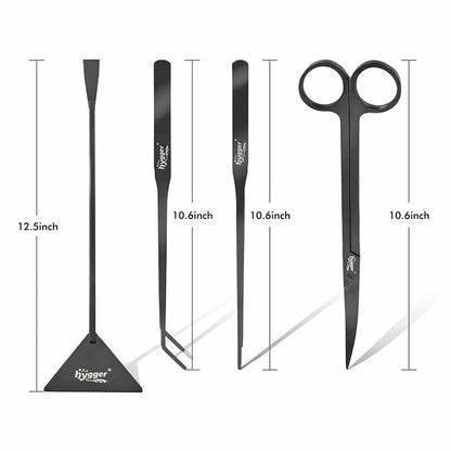 Hygger Stainless Steel Aquarium Tools HG965 Tropical Treasures Wyo LLC
