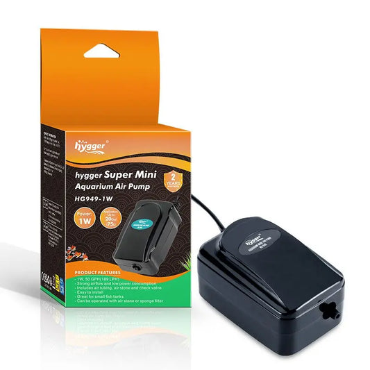 Hygger Aquarium Mini Pump HG949-1W Tropical Treasures Wyo LLC