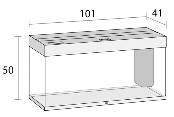 Juwel Rio 125 White Aquarium & Cabinet Combo featuring integrated LED lighting, advanced filtration, and matching white stand for freshwater fish, planted aquariums, shrimp, and community fish setups.