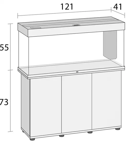 Juwel Rio 240 White Aquarium & Cabinet Combo featuring integrated LED lighting, advanced filtration, and matching white stand for freshwater fish, planted aquariums, and cichlid setups.