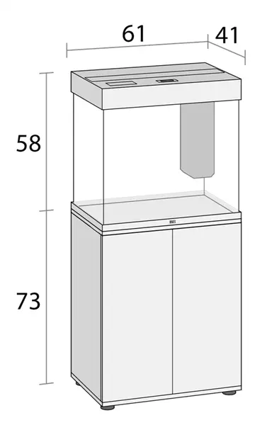 Juwel Lido 120 White Aquarium & Cabinet Combo featuring integrated MultiLux LED lighting, Bioflow filtration system, and matching white stand for freshwater fish, planted aquariums, shrimp, and aquascaping displays.