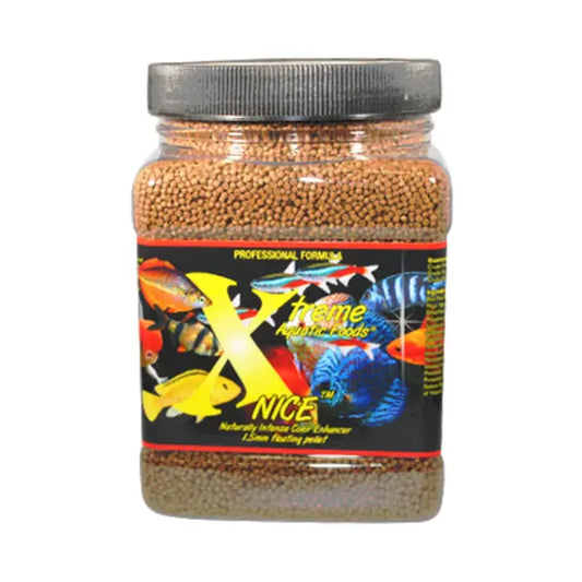Xtreme NICE – 20 oz container of sinking sticks for plecos, catfish, loaches, shrimp, and other bottom feeders.