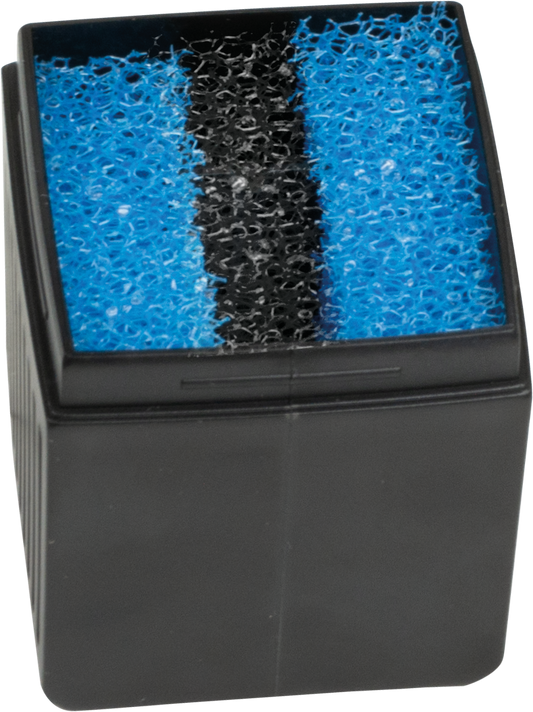 “Sicce Shark Nano Replacement Sponge – black open-cell foam for mechanical and biological filtration in Sicce Shark Nano 320 internal filters.”