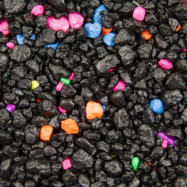 Estes Permaglo Black Lagoon multi-color aquarium gravel for freshwater tanks