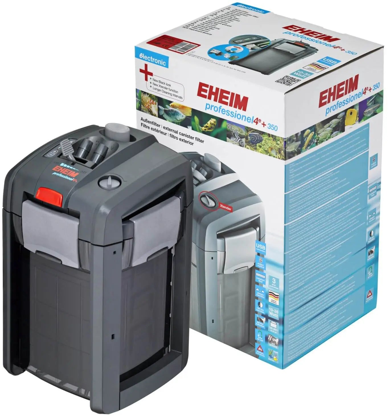 Eheim Professionel 4+ 600 external canister filter for freshwater and planted aquariums