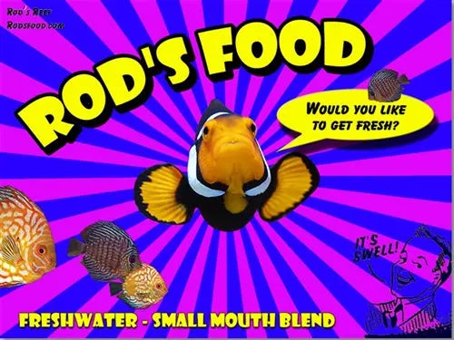 Rods Food Frozen Small-Mouth Blend 6 oz Premium Freshwater Frozen Fish Food (Store Pickup Only)