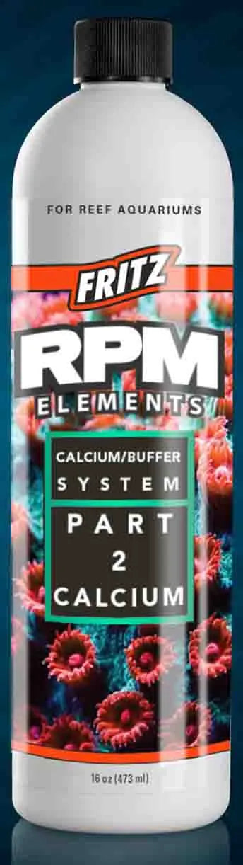 Fritz Aquatics RPM Elements Part 2 Cal 16 oz calcium supplement for reef aquariums